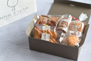 ５種類のクッキーボックス